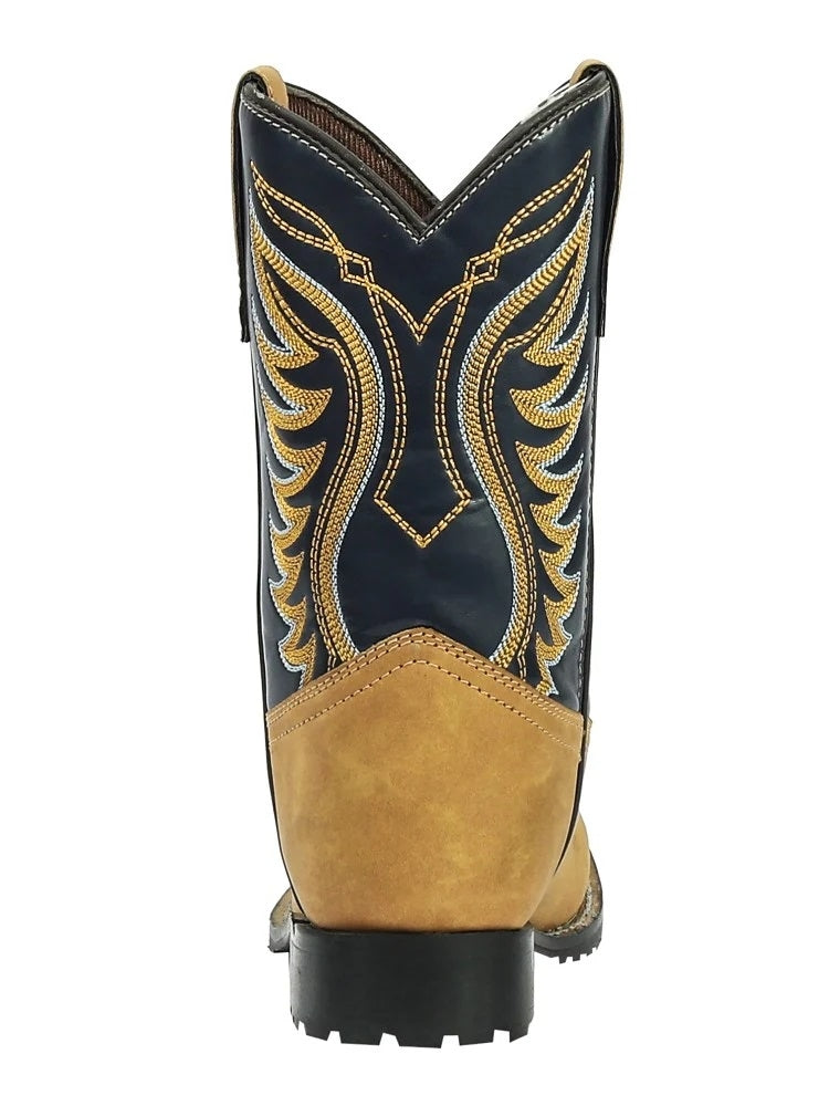 TuffRider Youth Lassen Rounded Toe Western Boots
