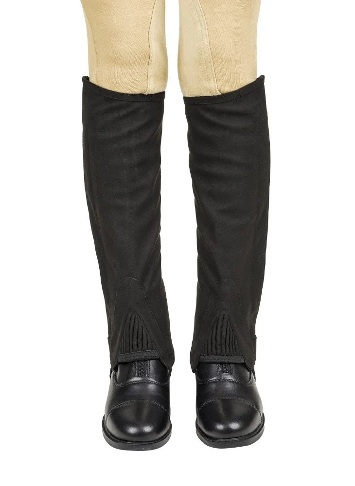 Lettia Kids Suede Half Chaps