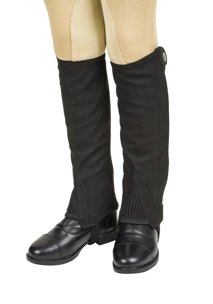 Lettia Kids Suede Half Chaps