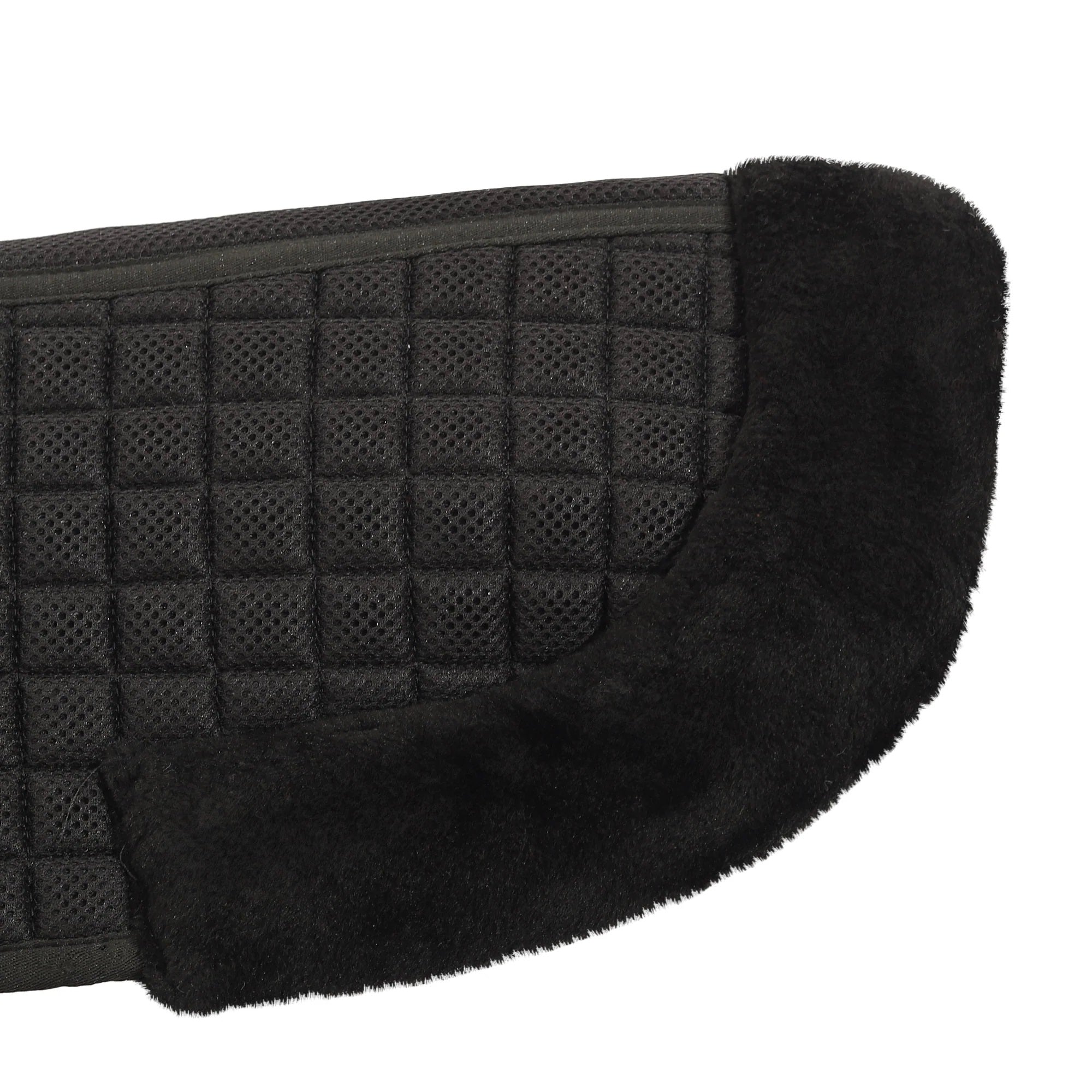 Lettia CoolMax Sherpa Quilted Half Pad with Trim