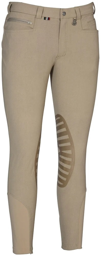 TuffRider Mens Sawyer Silicone Knee Patch Breeches