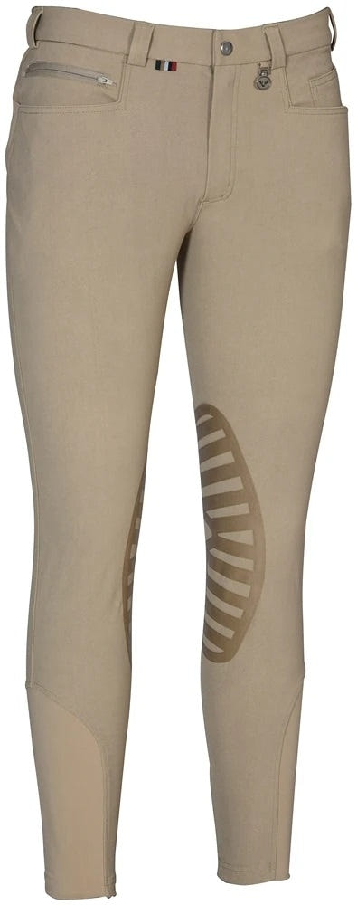 TuffRider Mens Sawyer Silicone Knee Patch Breeches