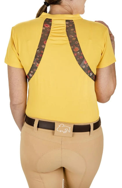 EcoRider by Equine Couture Ladies Thea Short Sleeve Sport Shirt