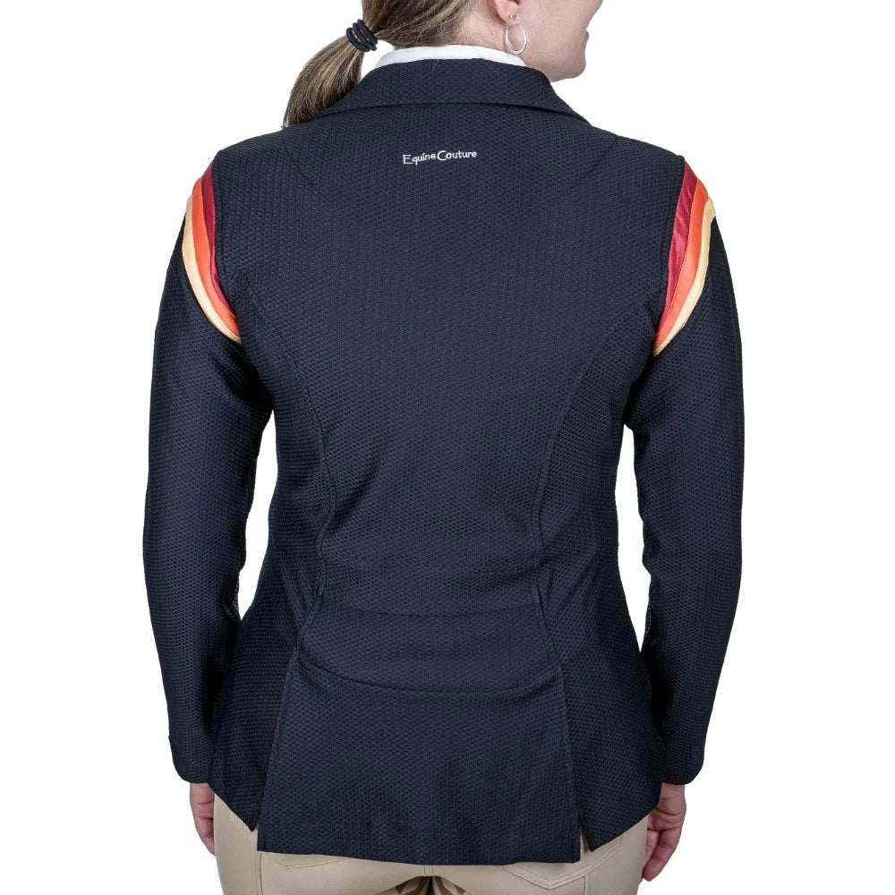 Equine Couture Ladeis EquiVent Gradient Show Coat
