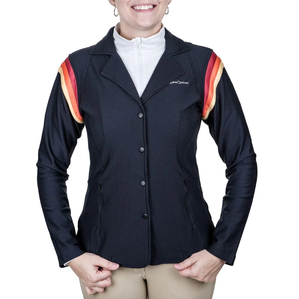 Equine Couture Ladeis EquiVent Gradient Show Coat