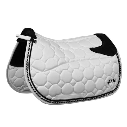 Equine Couture Luxe Saddle Pad with Sherpa Fleece lining