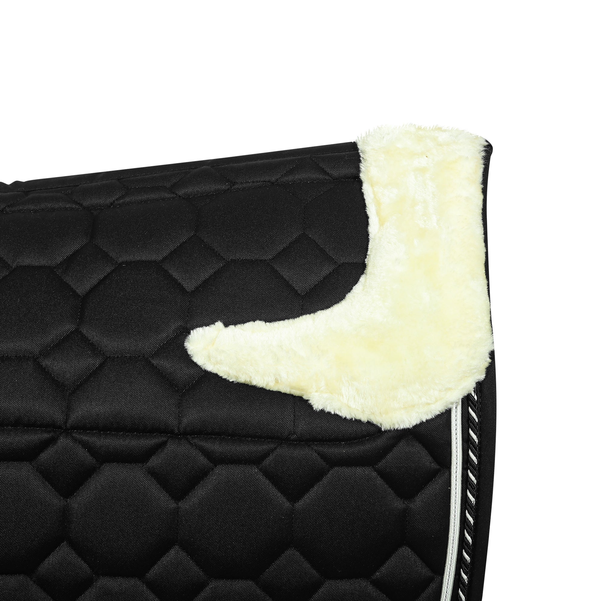 Equine Couture Luxe Saddle Pad with Sherpa Fleece lining