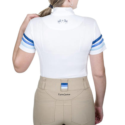 Equine Couture Ladies Gradient Short Sleeve Show Shirt