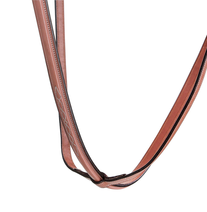 Henri de Rivel Laureate Raised Standing Martingale with Fancy Stitching
