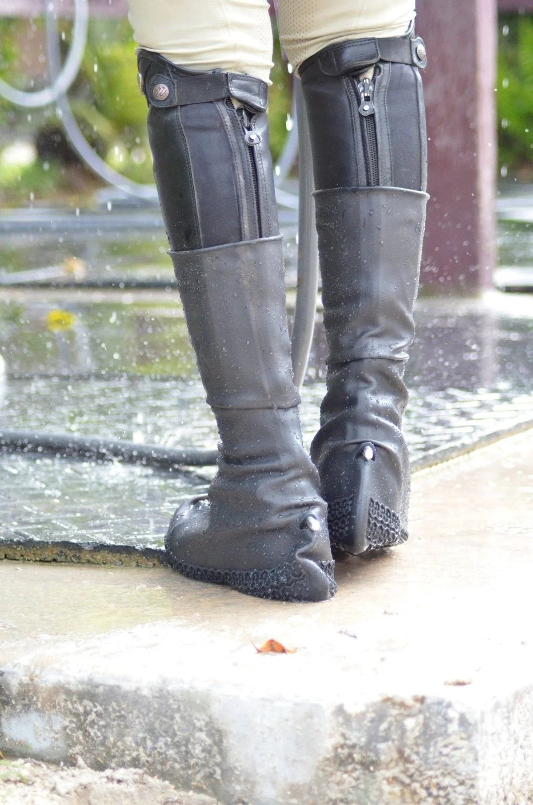 EquiParent Riding Boots Waterproof No Slip Zip Up Boot Cover