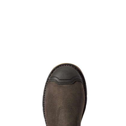 Ariat Mens Stump Jumper Pull-On Waterproof Composite Toe Work Boots