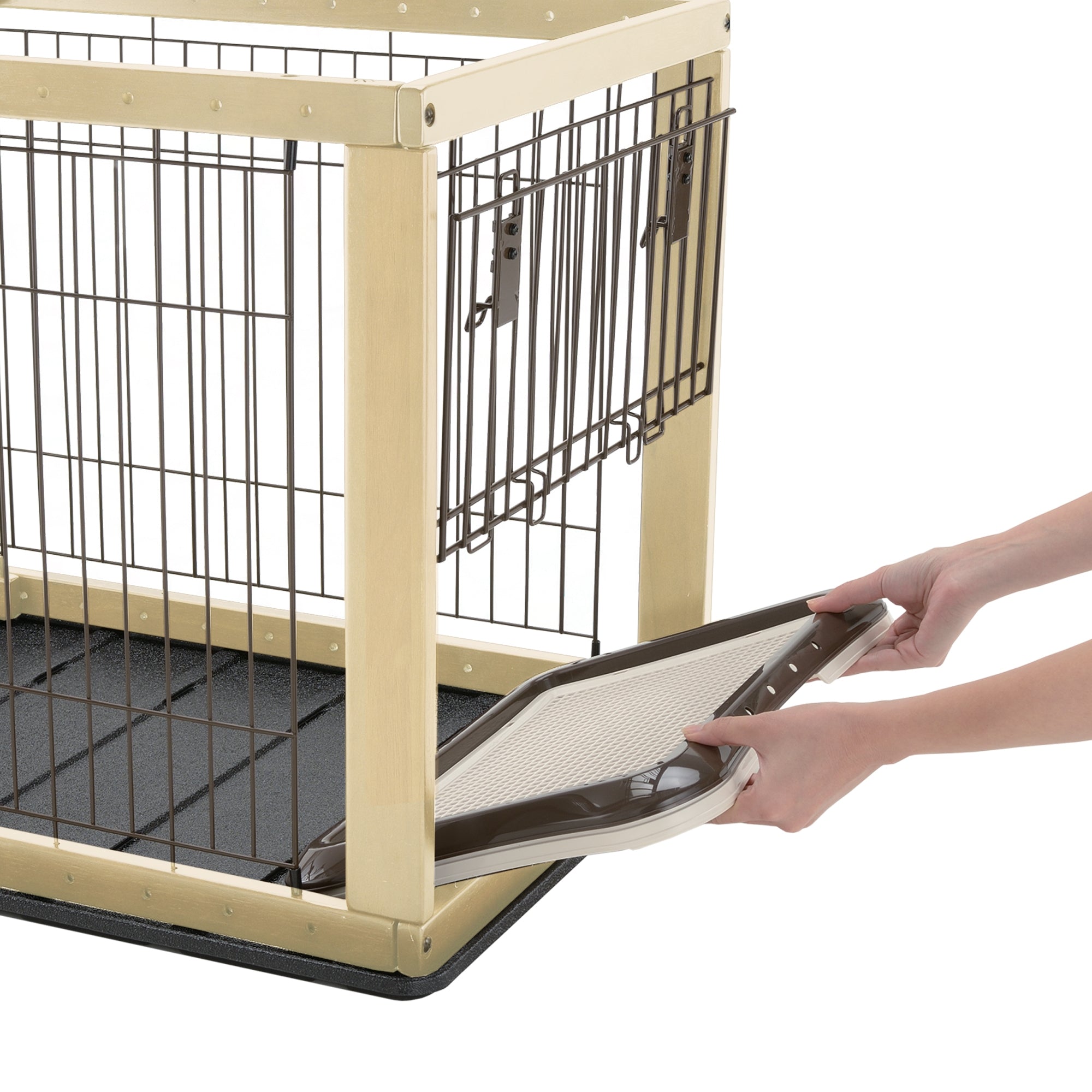 Richell Expandable Pet Crate