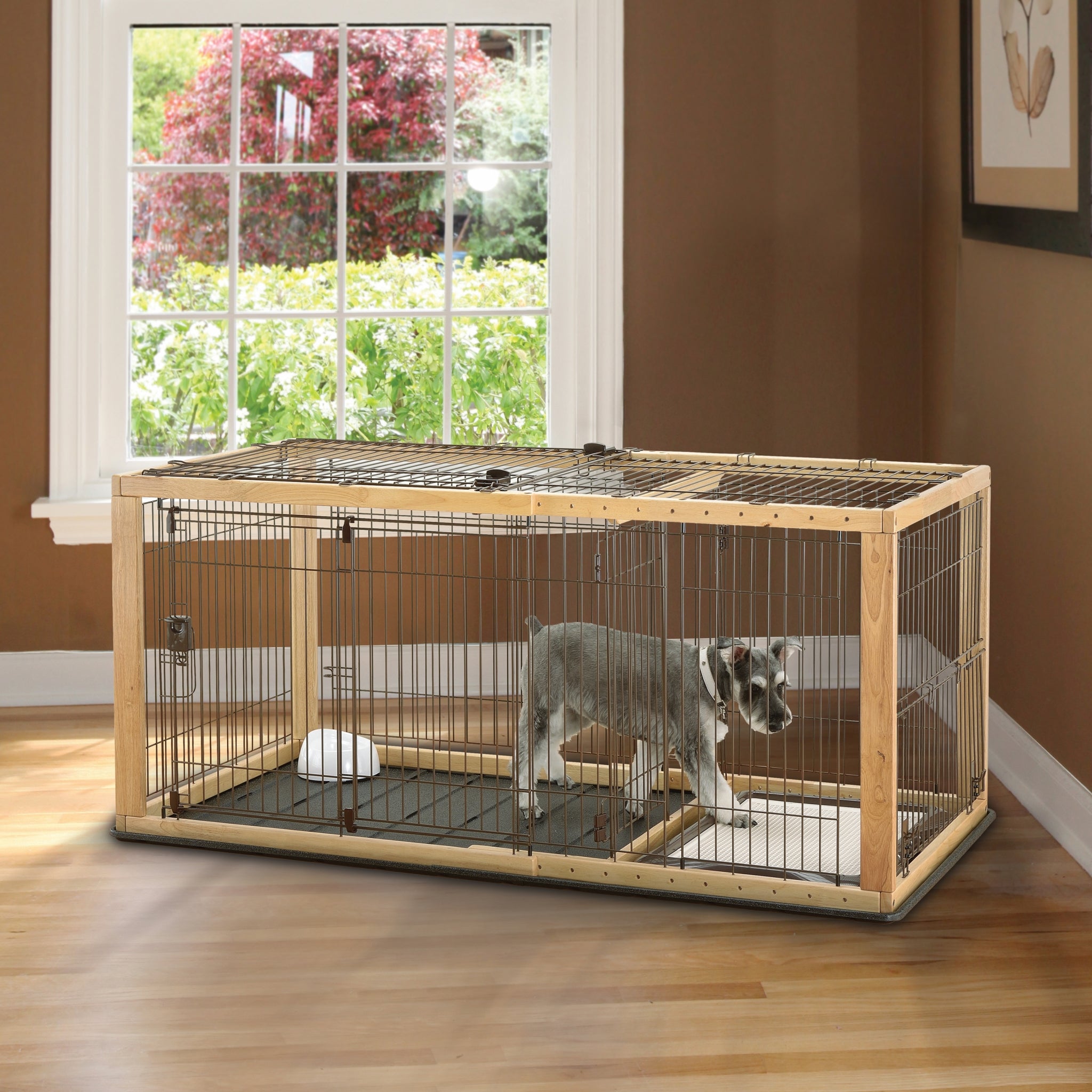 Richell Expandable Pet Crate