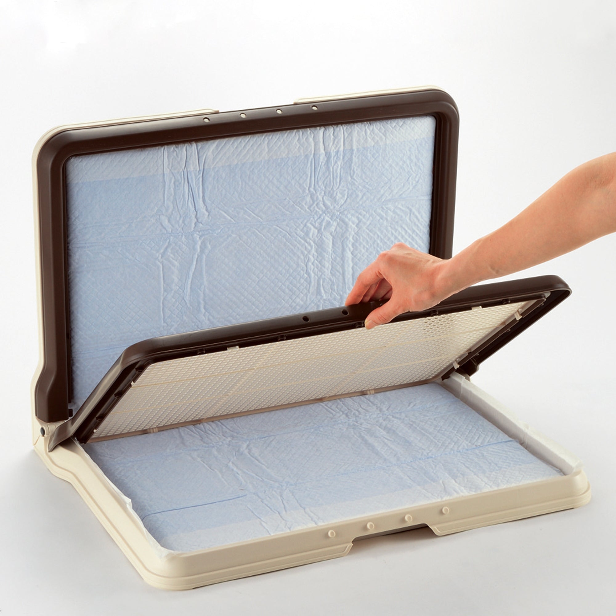 Richell PAW TRAX High Wall Potty Pad Tray