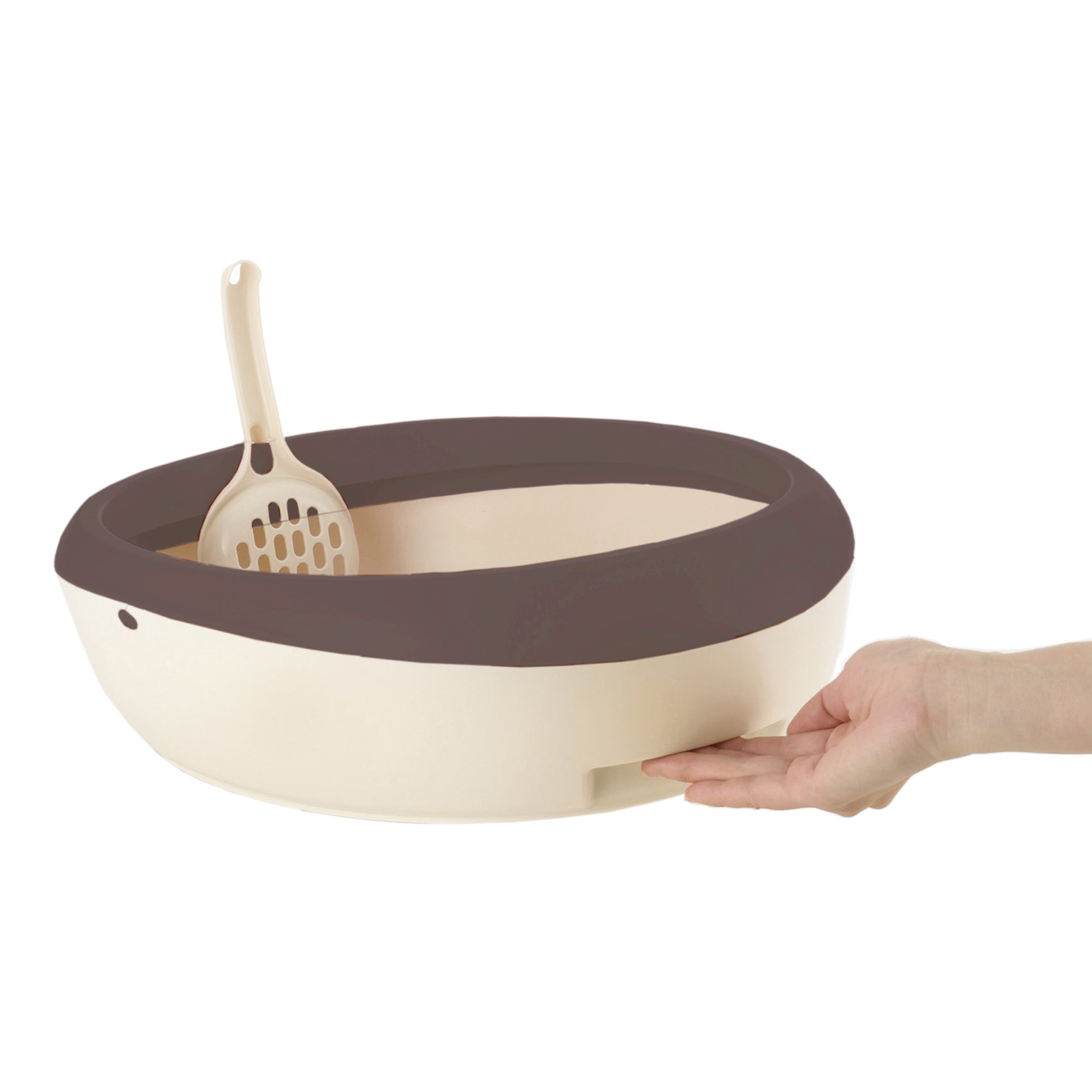 Richell PAW TRAX Top Open Cat Litter Pan