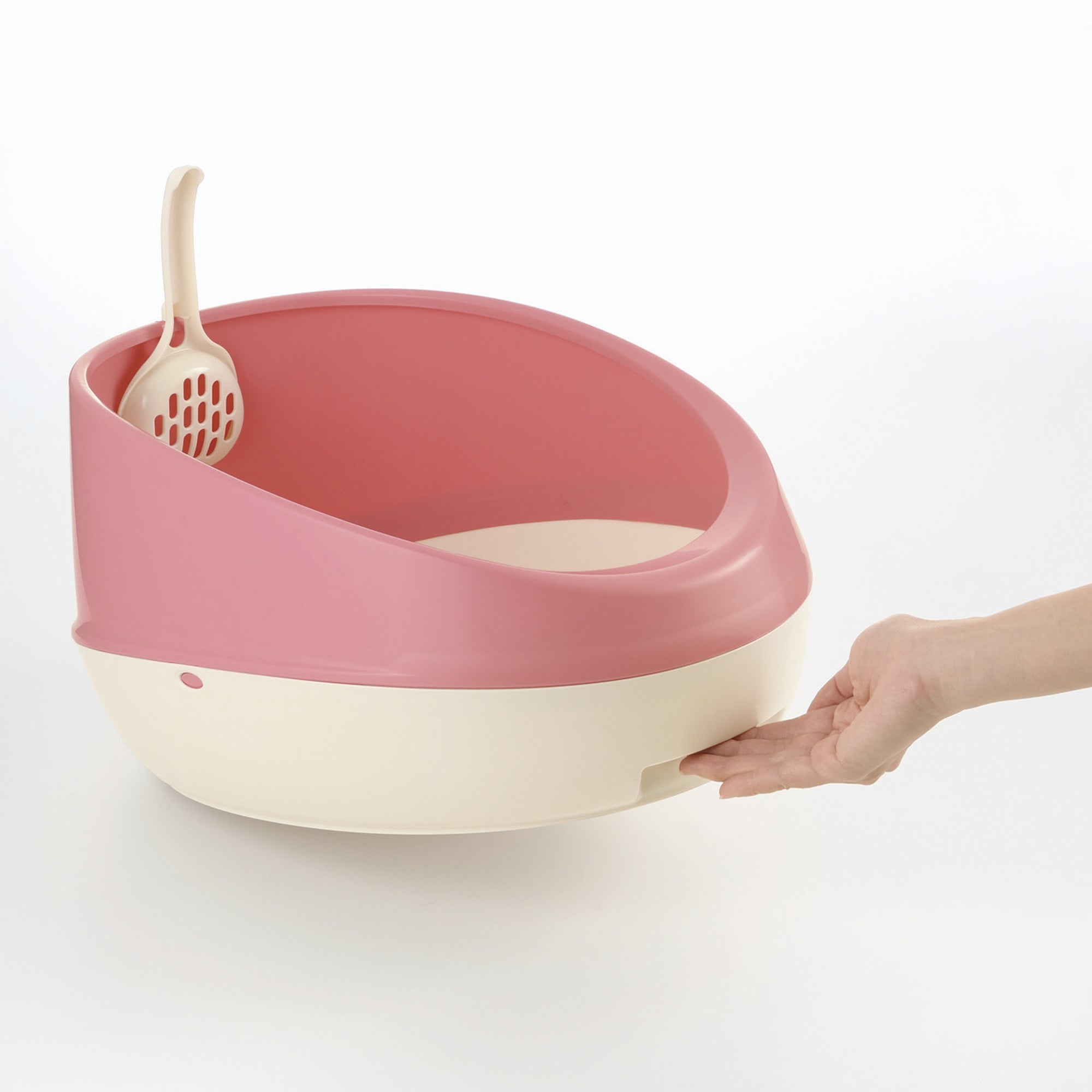 Richell PAW TRAX Rimmed Cat Litter Pan