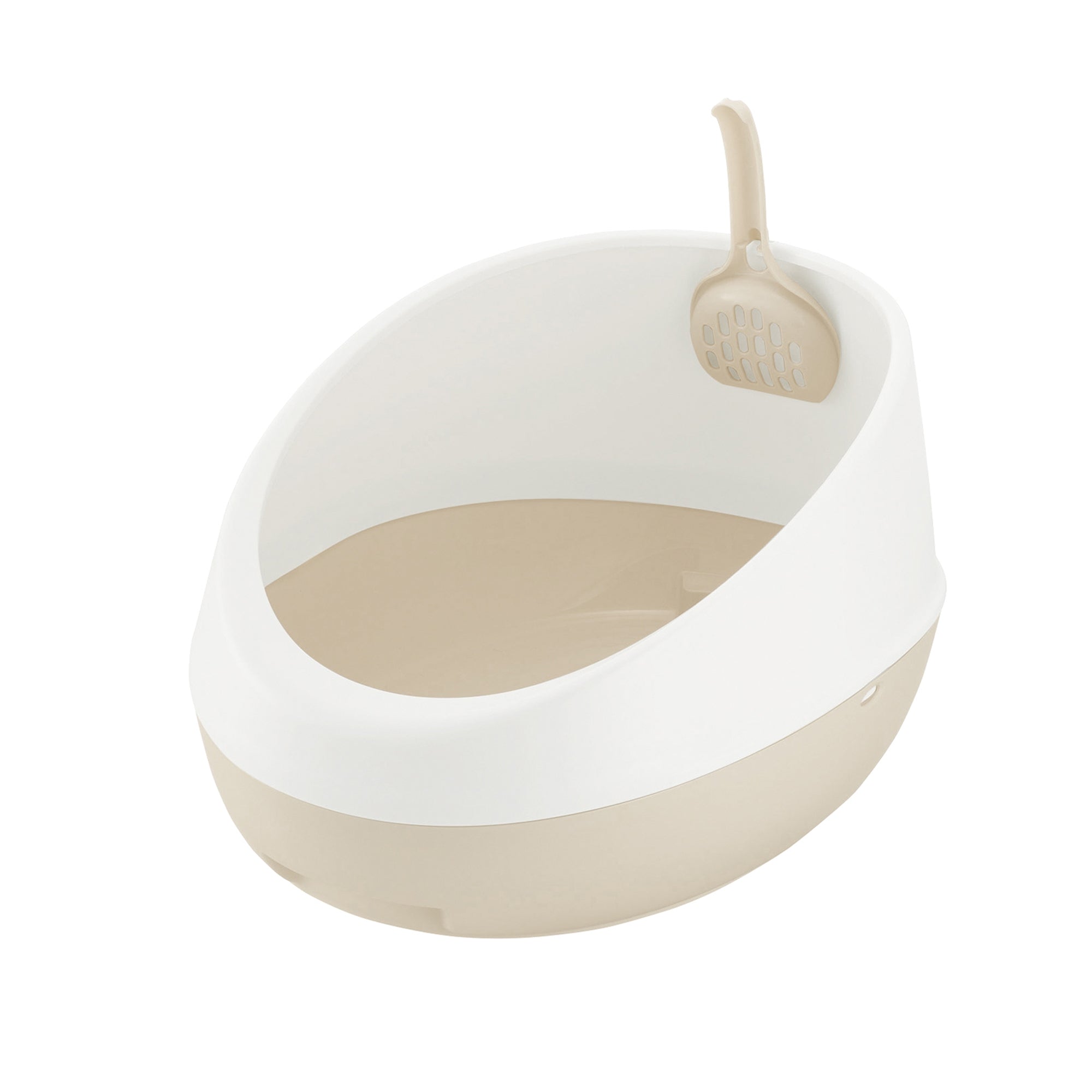 Richell PAW TRAX Rimmed Cat Litter Pan