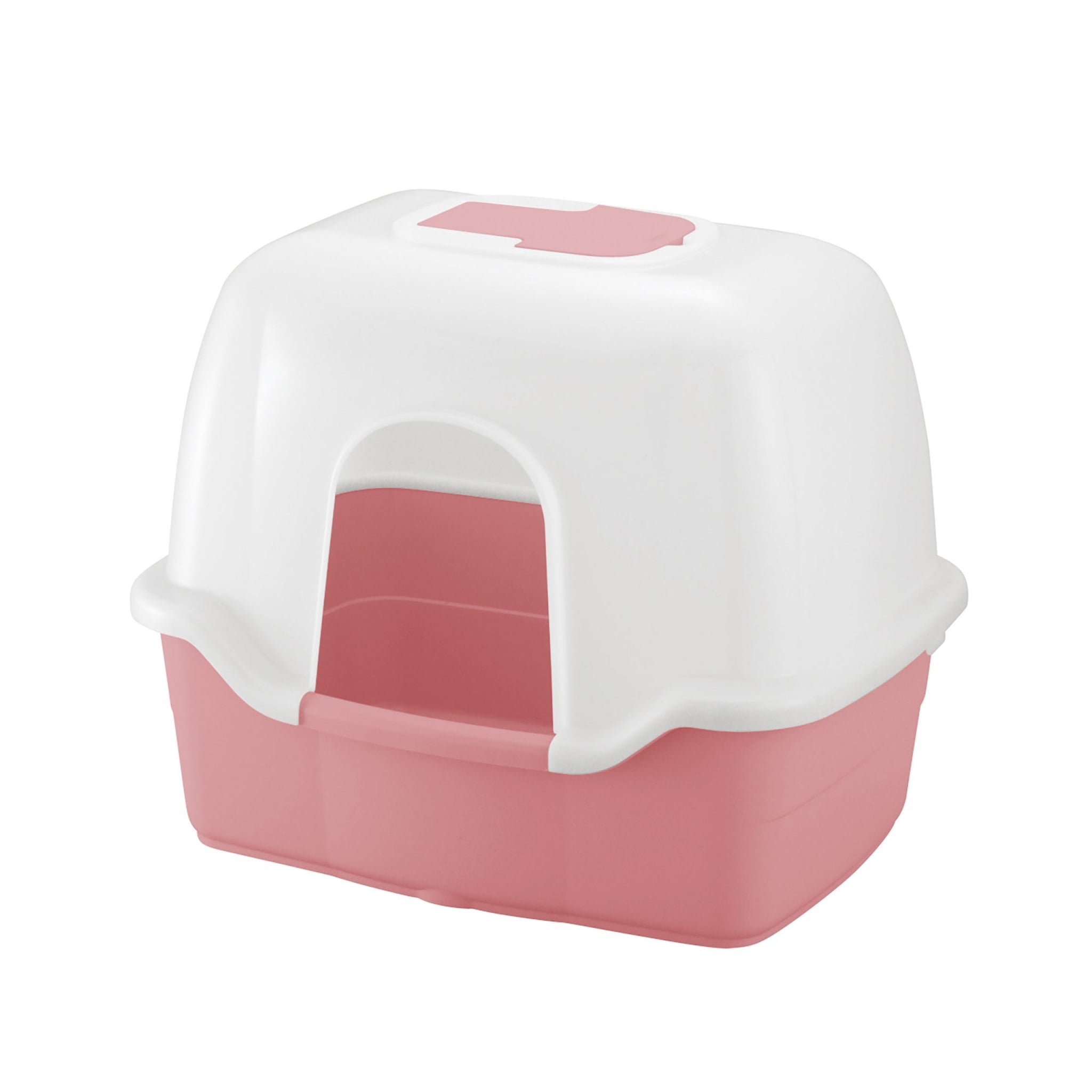 Richell PAW TRAX Wide Hooded Cat Litter Box