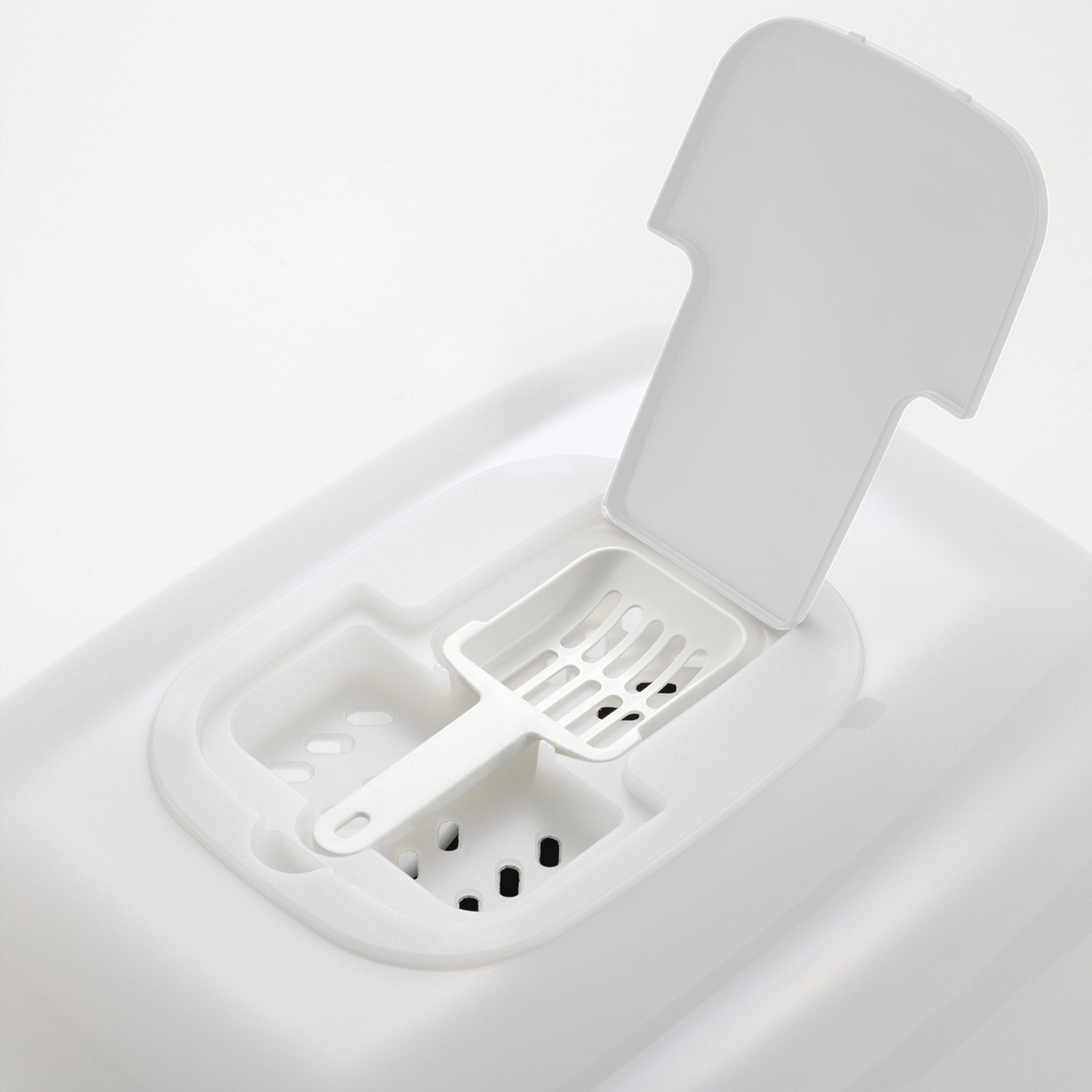 Richell PAW TRAX Wide Hooded Cat Litter Box