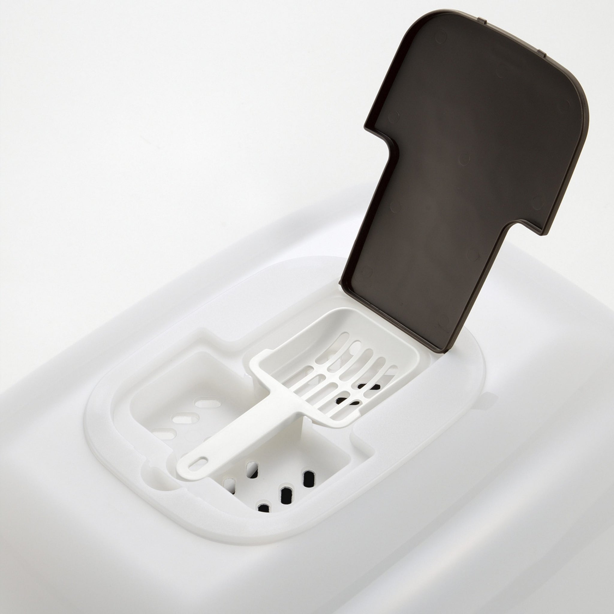 Richell PAW TRAX Wide Hooded Cat Litter Box