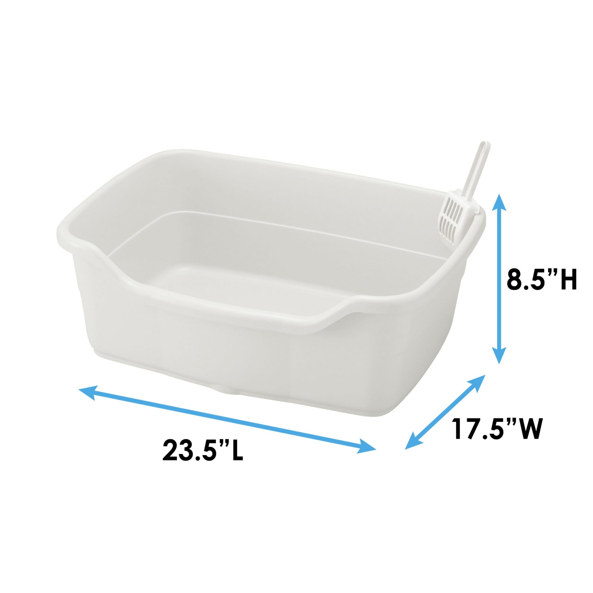 Richell PAW TRAX Wide Cat Litter Pan