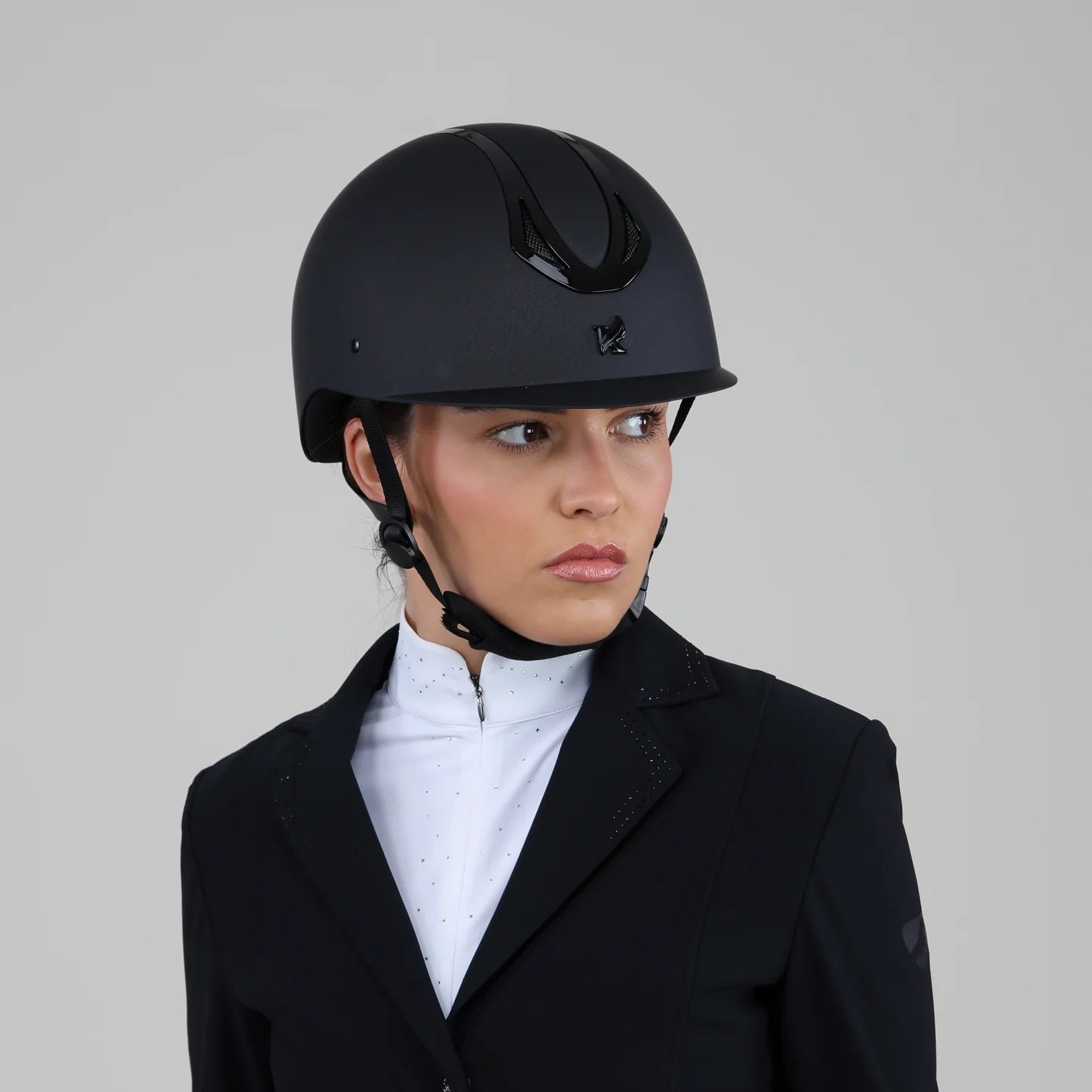 Shires Karben Silvia Standard Peak Helmet