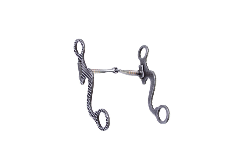 Brazos River Rasp Snaffle Mouth Bit