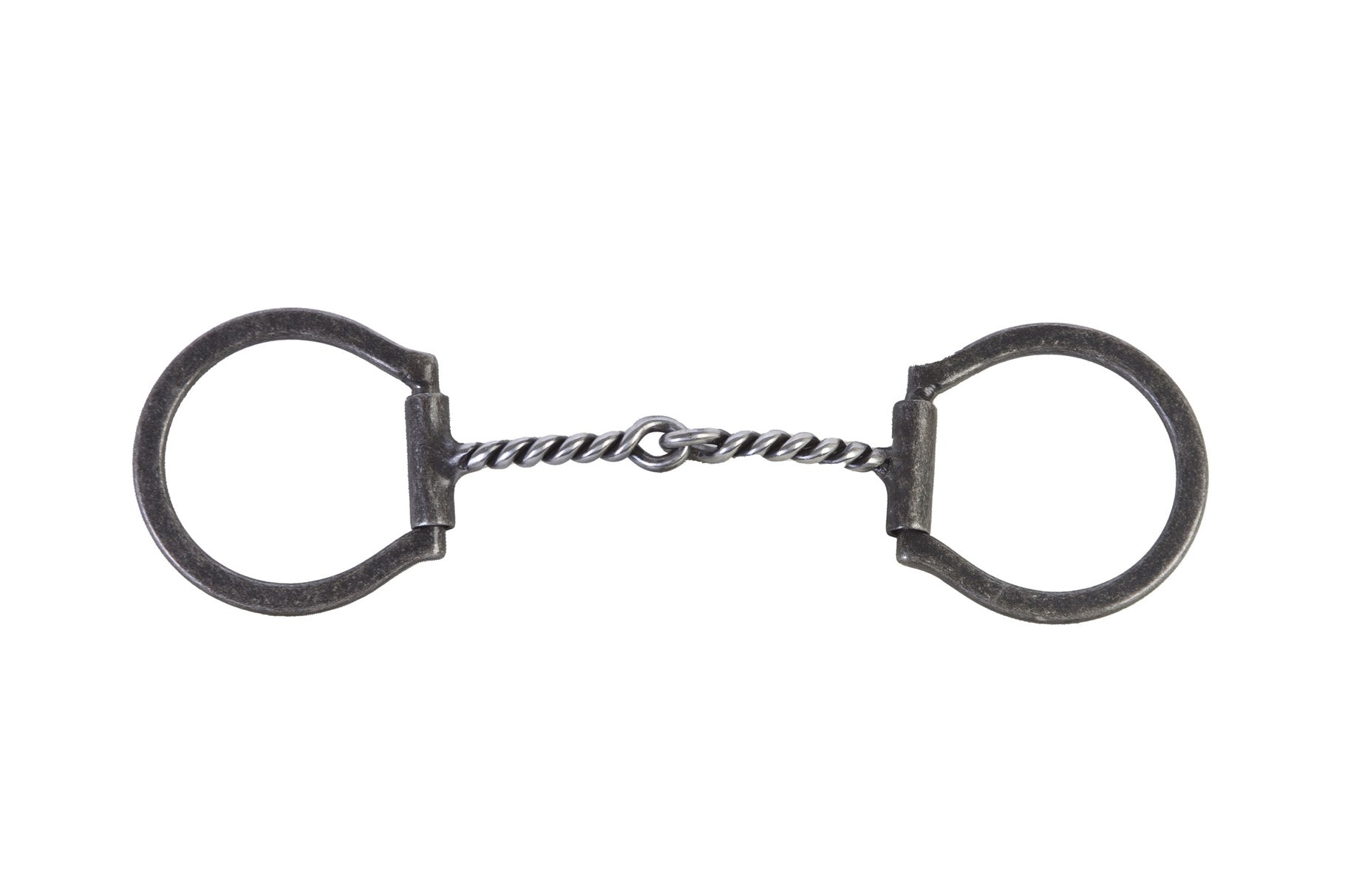 Twisted Snaffle Offset D Bit