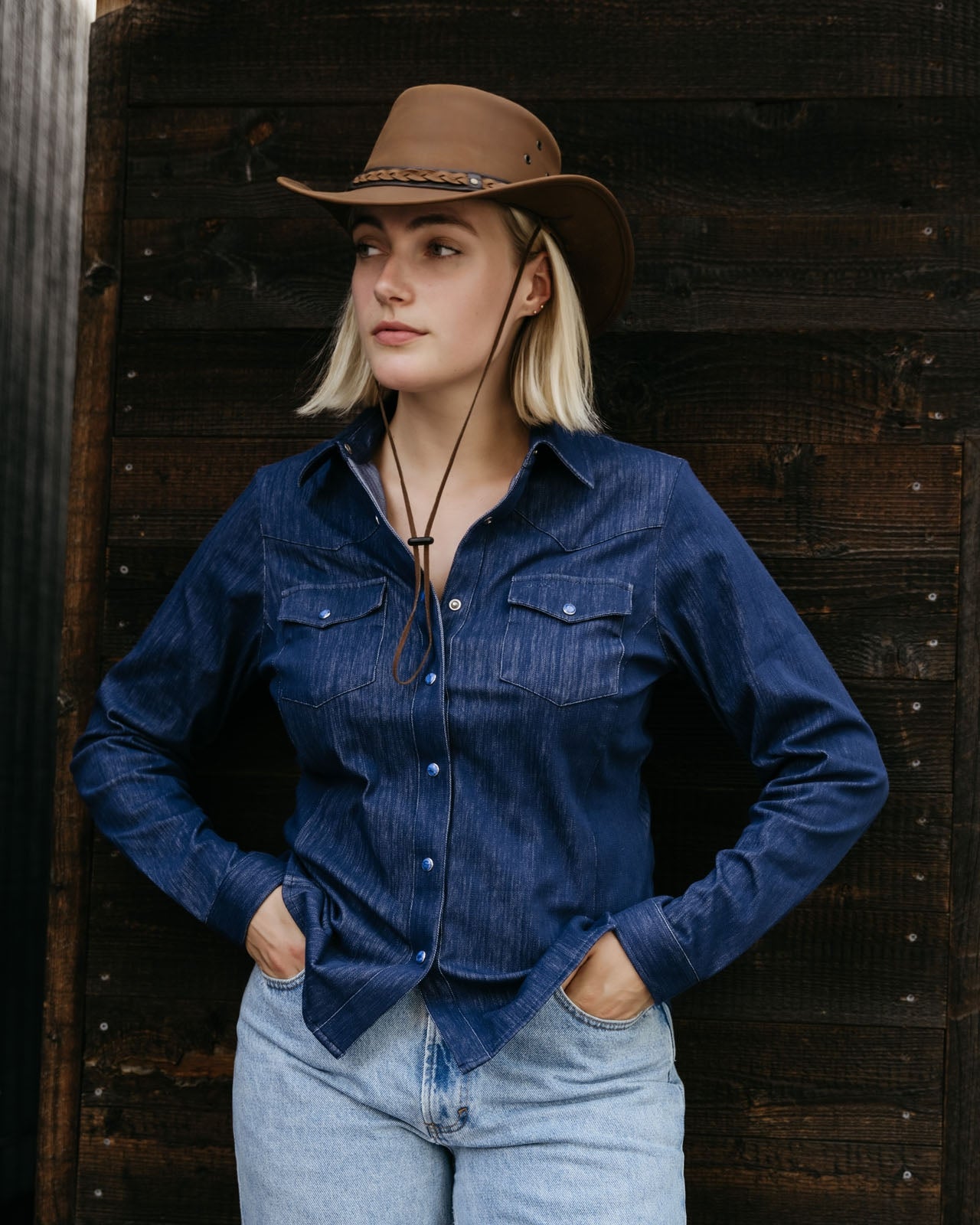 Outback Trading Ladies Kat Button Up Shirt