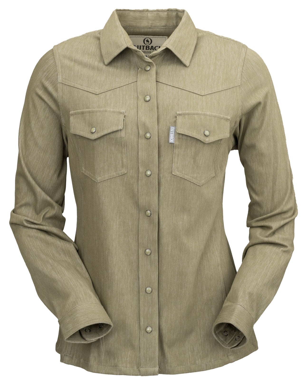 Outback Trading Ladies Kat Button Up Shirt