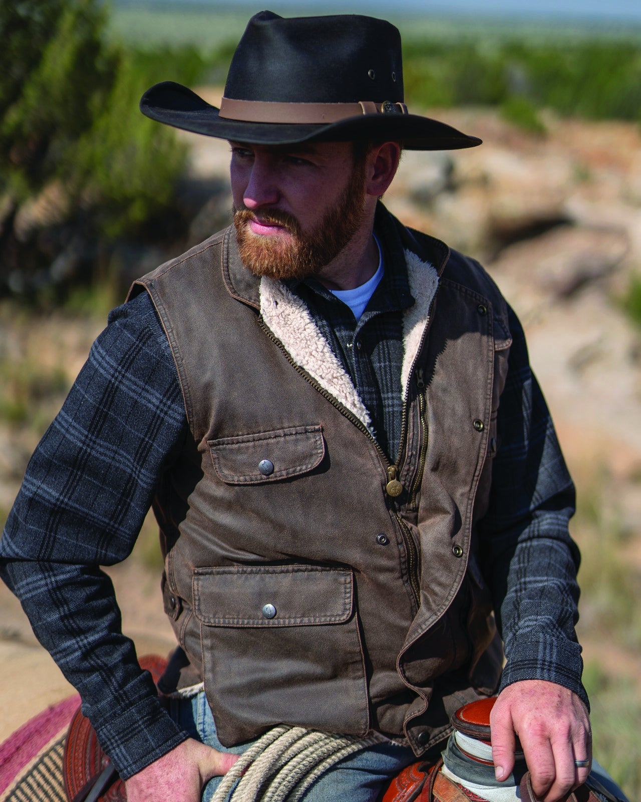 Outback Trading Mens Cobar Vest
