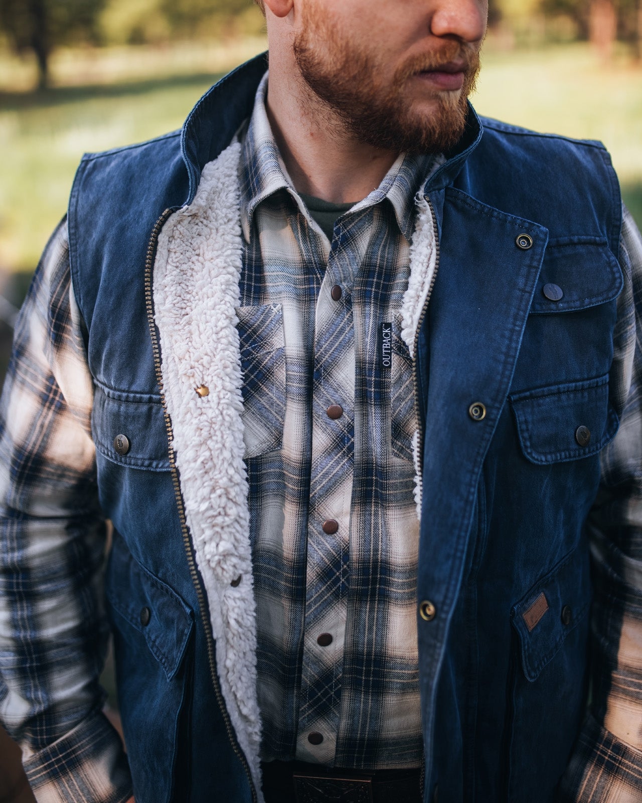 Outback Trading Mens Cobar Vest