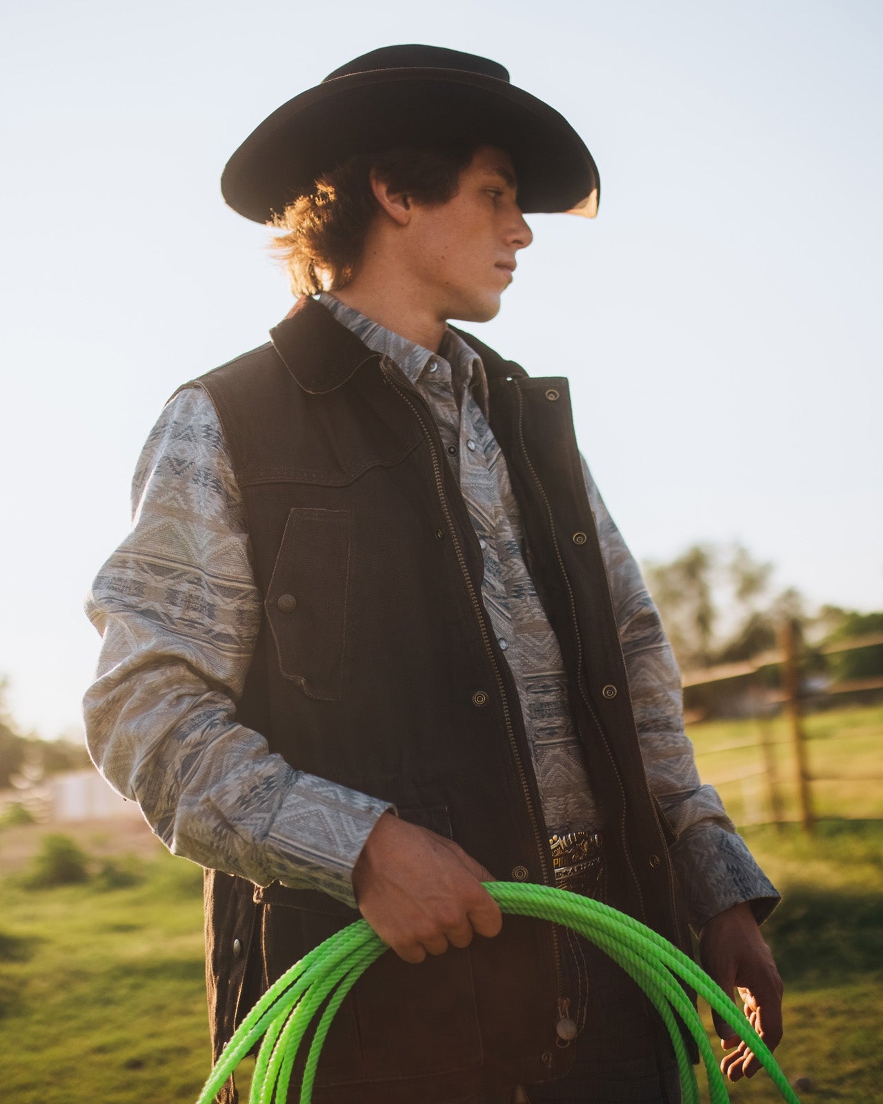 Outback Trading Mens Cattleman Vest