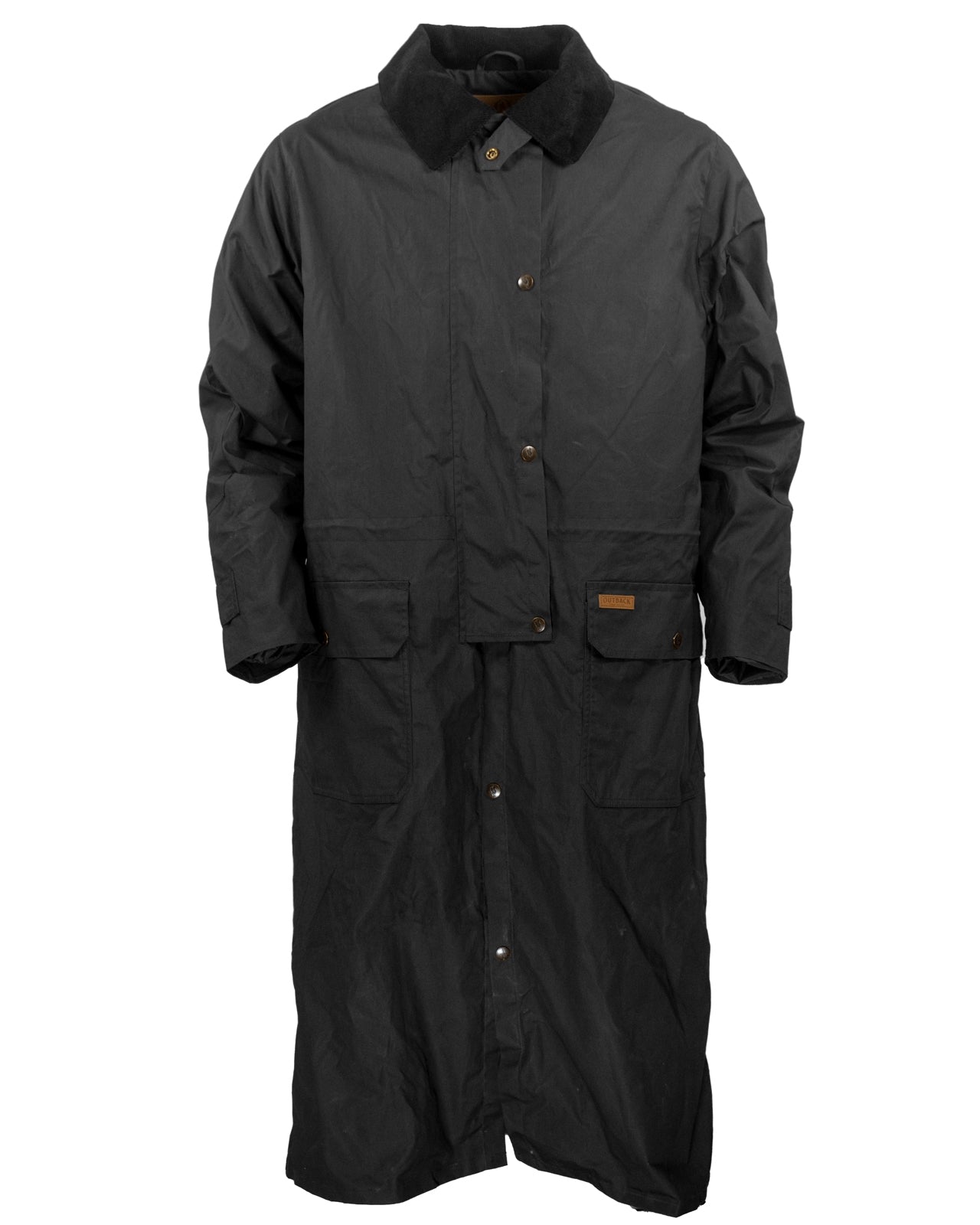 Outback Trading Mens Wax Cotton Duster Coat