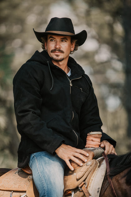 Outback Trading Mens Sawbuck Canvas Hoodie