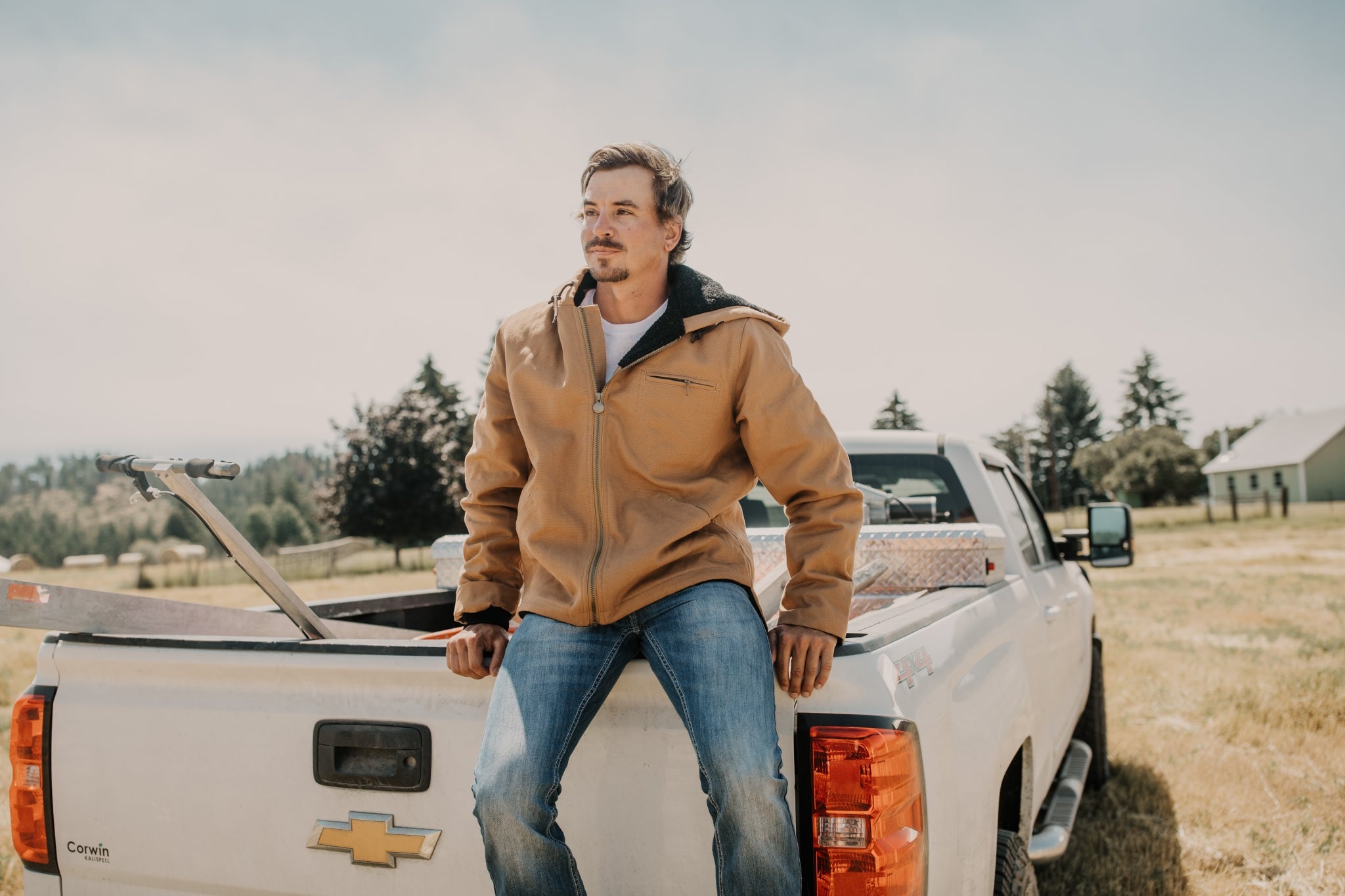 Outback Trading Mens Sawbuck Canvas Hoodie