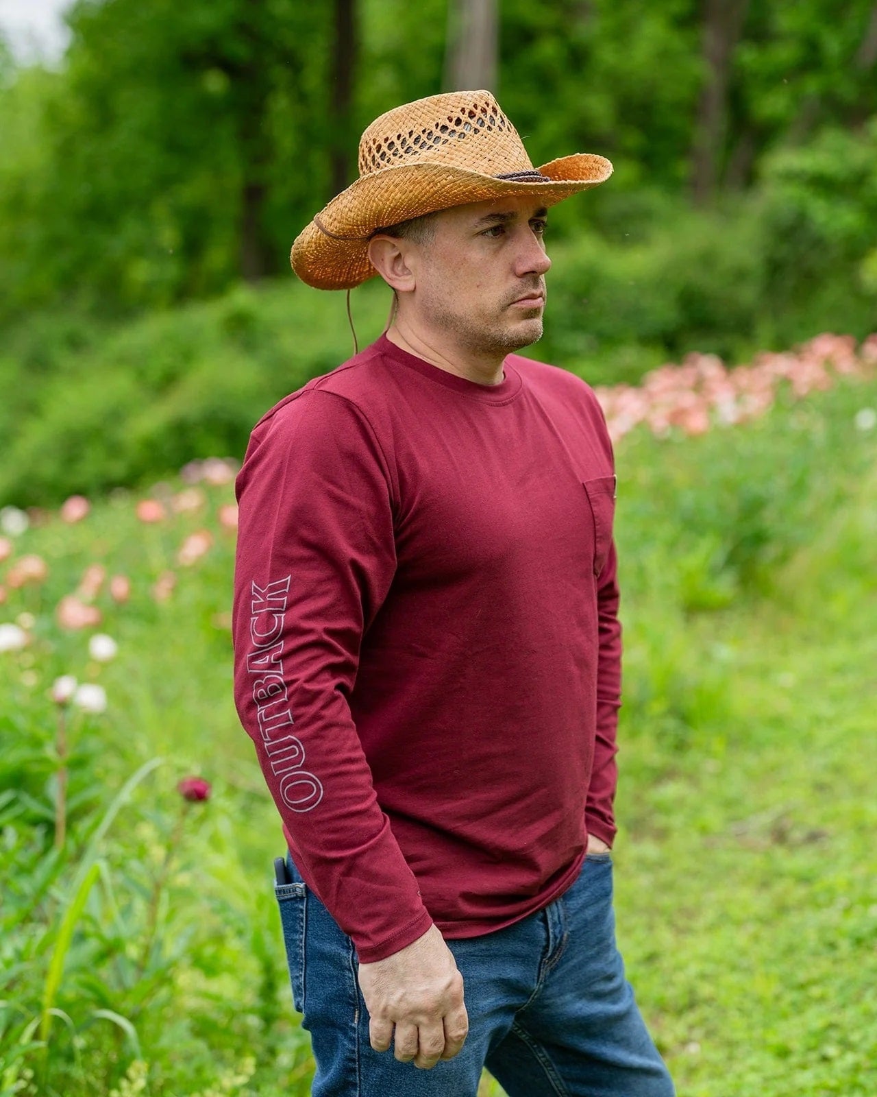 Outback Trading Long Sleeve Tee Shirt
