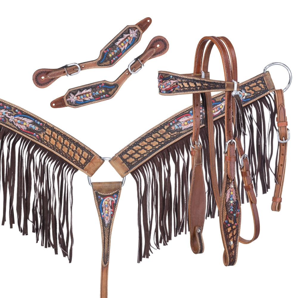 Tough1 Naomi 3-Piece Tack Set