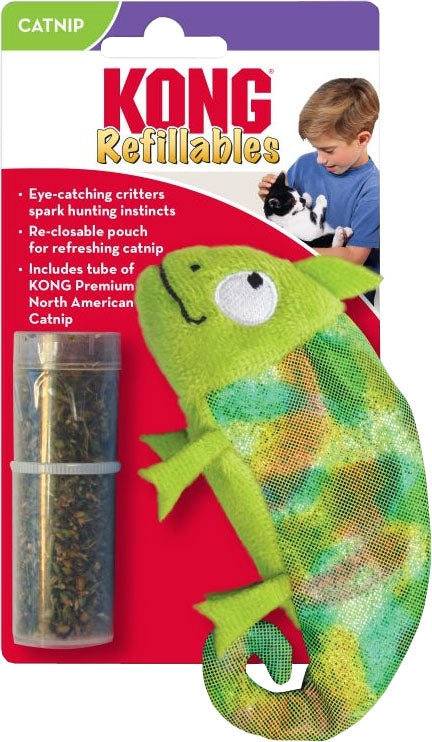 KONG Refillables Chameleon with Catnip