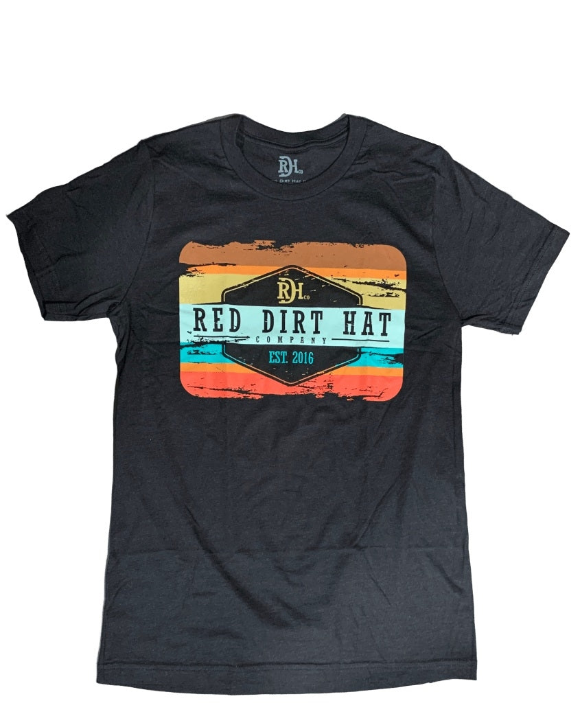 Red Dirt Hat Co Army Sunset T-Shirt