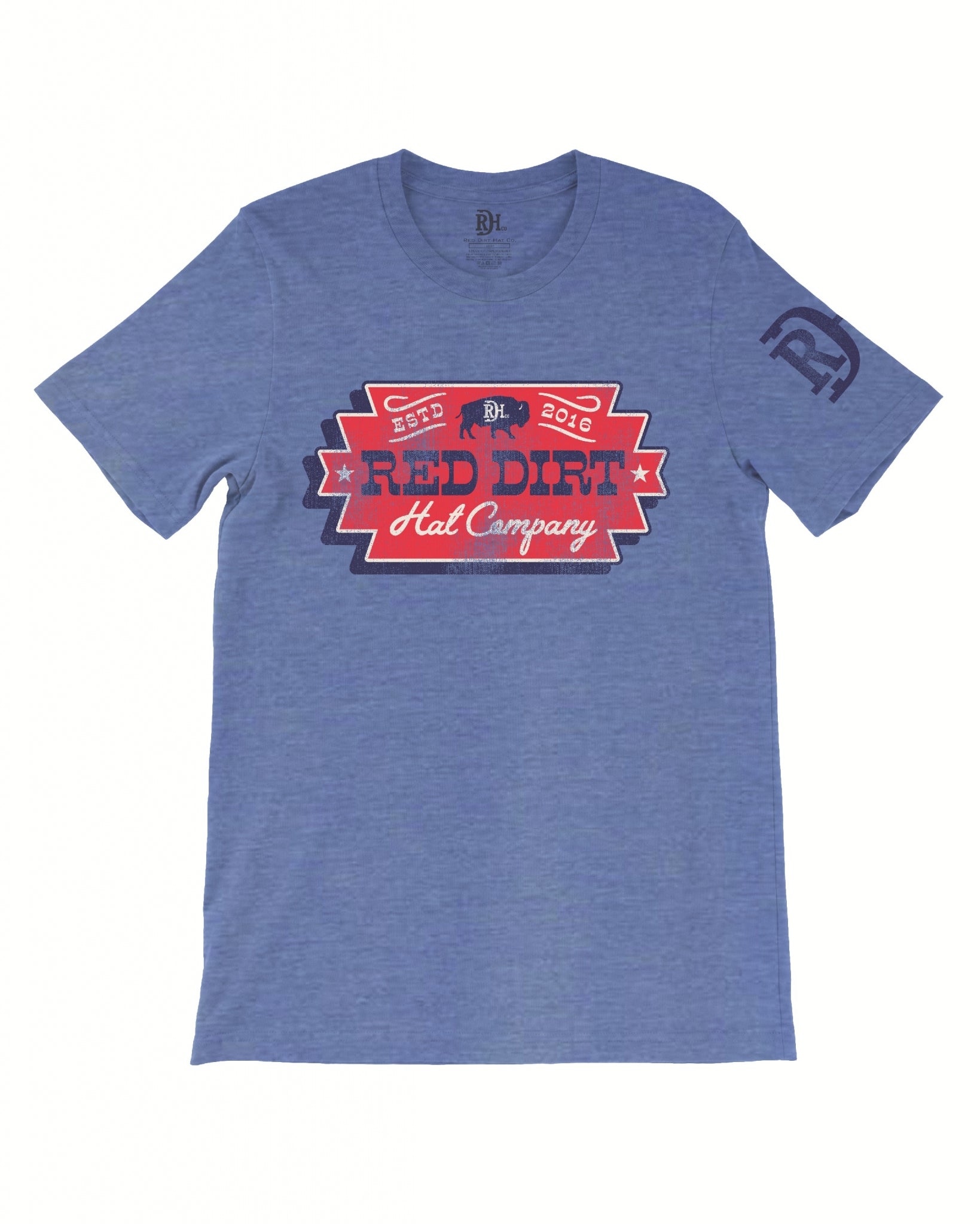 Red Dirt Hat Co Triple Square T-Shirt