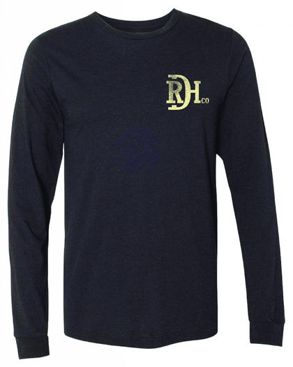 Red Dirt Hat Co Antlers Long Sleeve T-Shirt