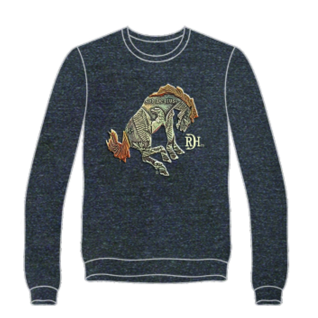 Red Dirt Hat Co Bucking Bronc Sweatshirt