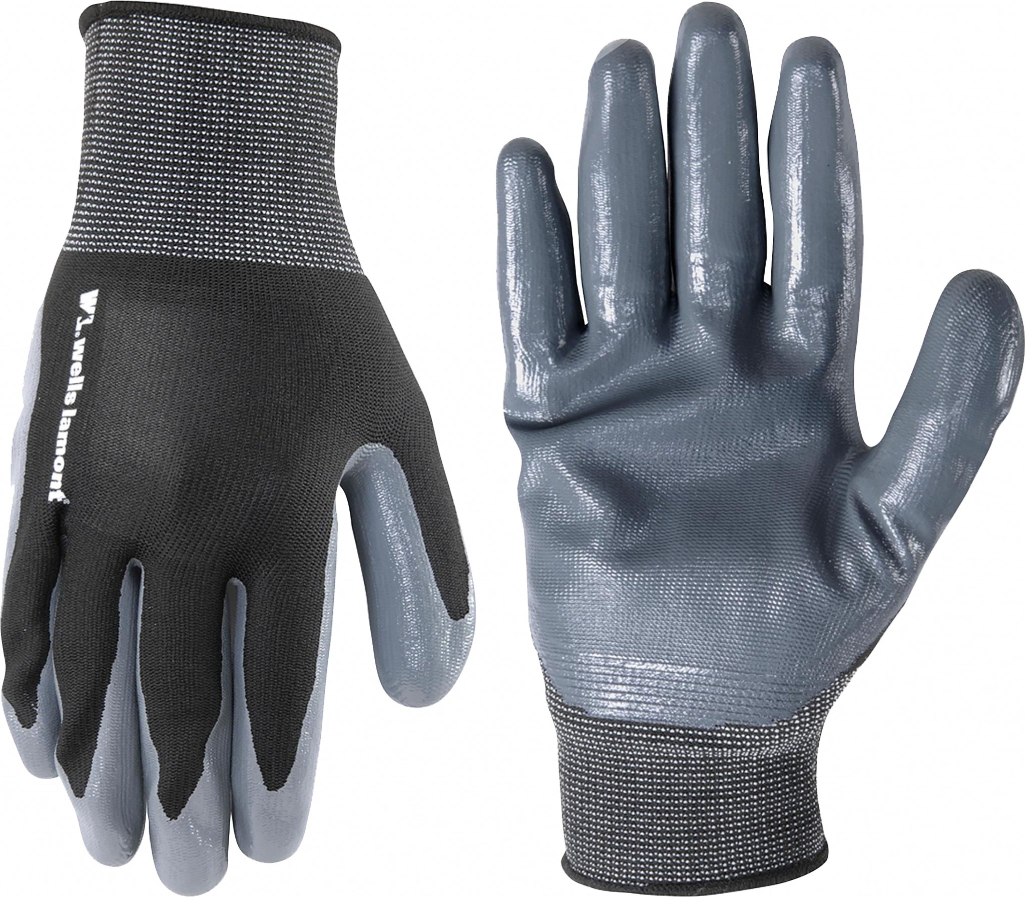Wells Lamont Mens Nitrile Coated Gloves