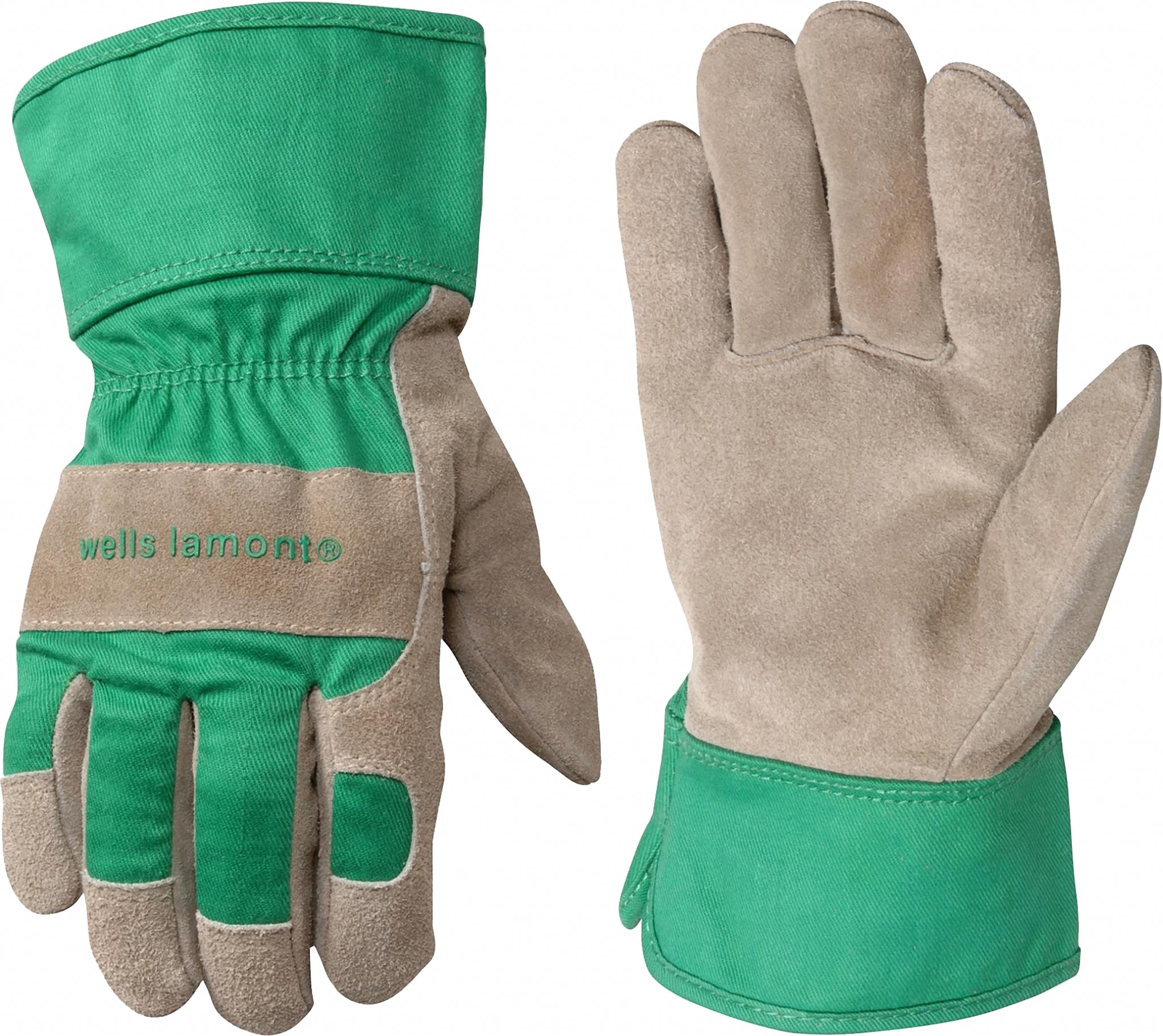 Wells Lamont Youth Leather Palm Work Gloves
