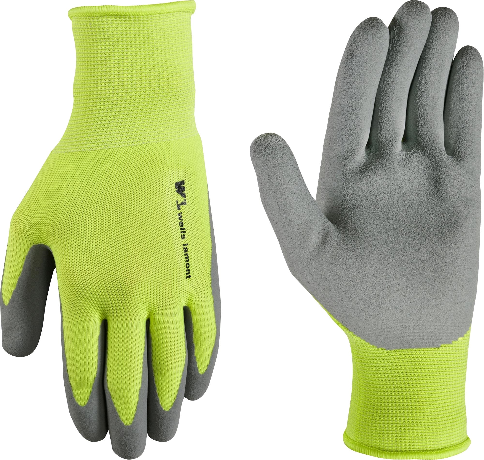 Wells Lamont Mens Hi Visibility Latex Gloves