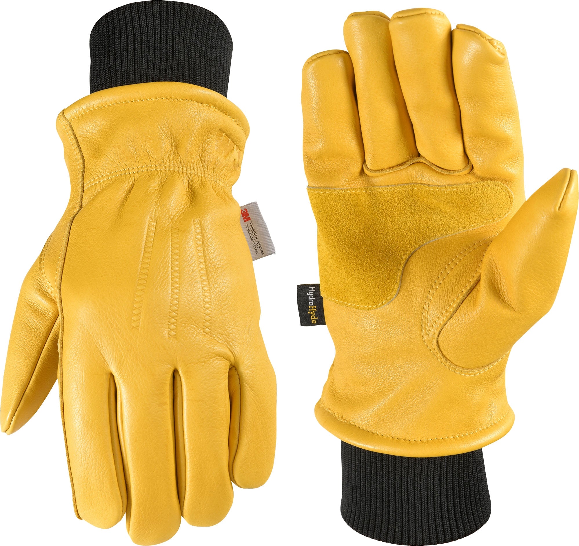 Wells Lamont Mens Hydrahyde Leather Gloves