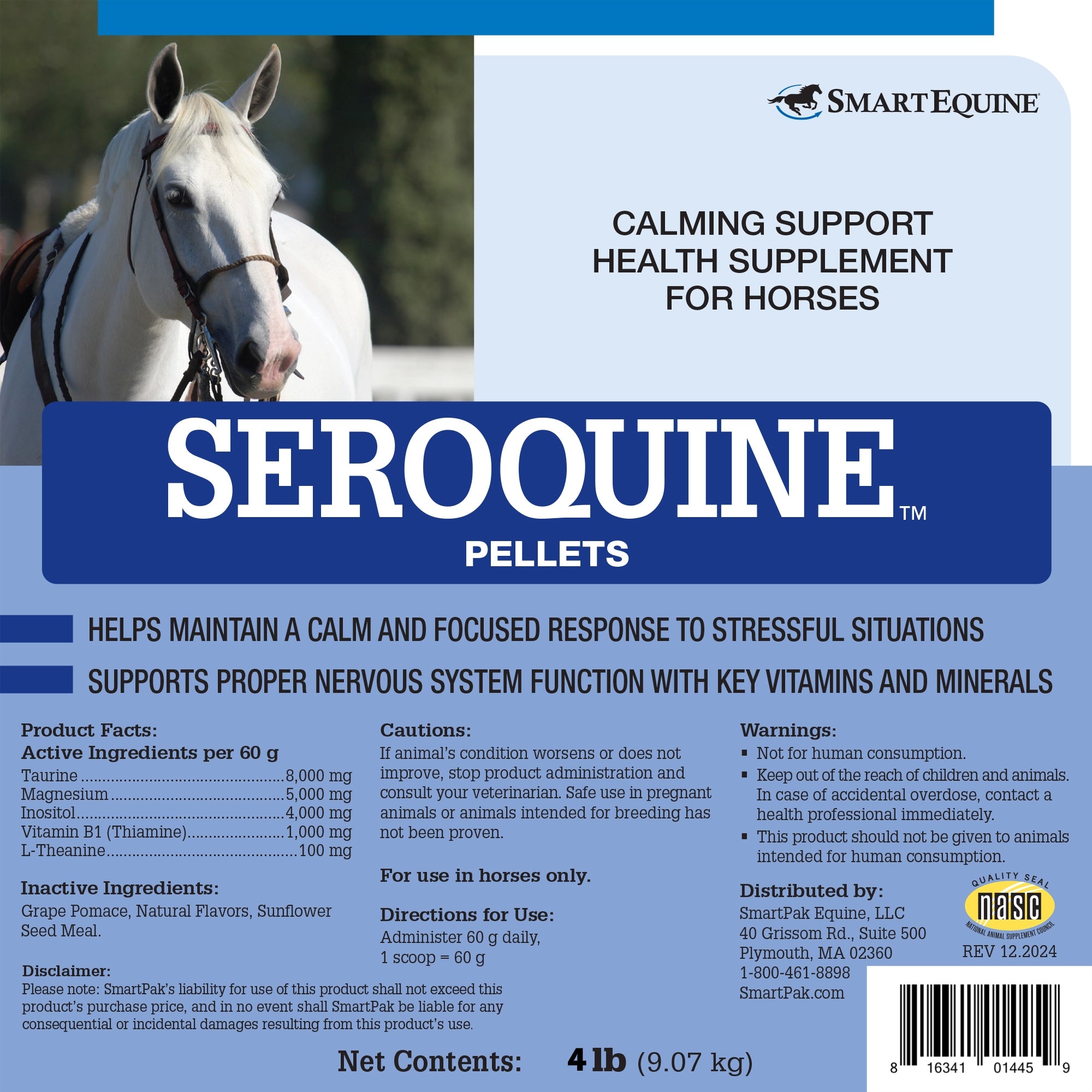 SmartEquine Seroquine Pellets