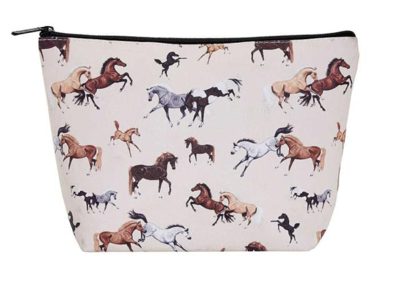 Horseplay Large Cosmetic Pouch