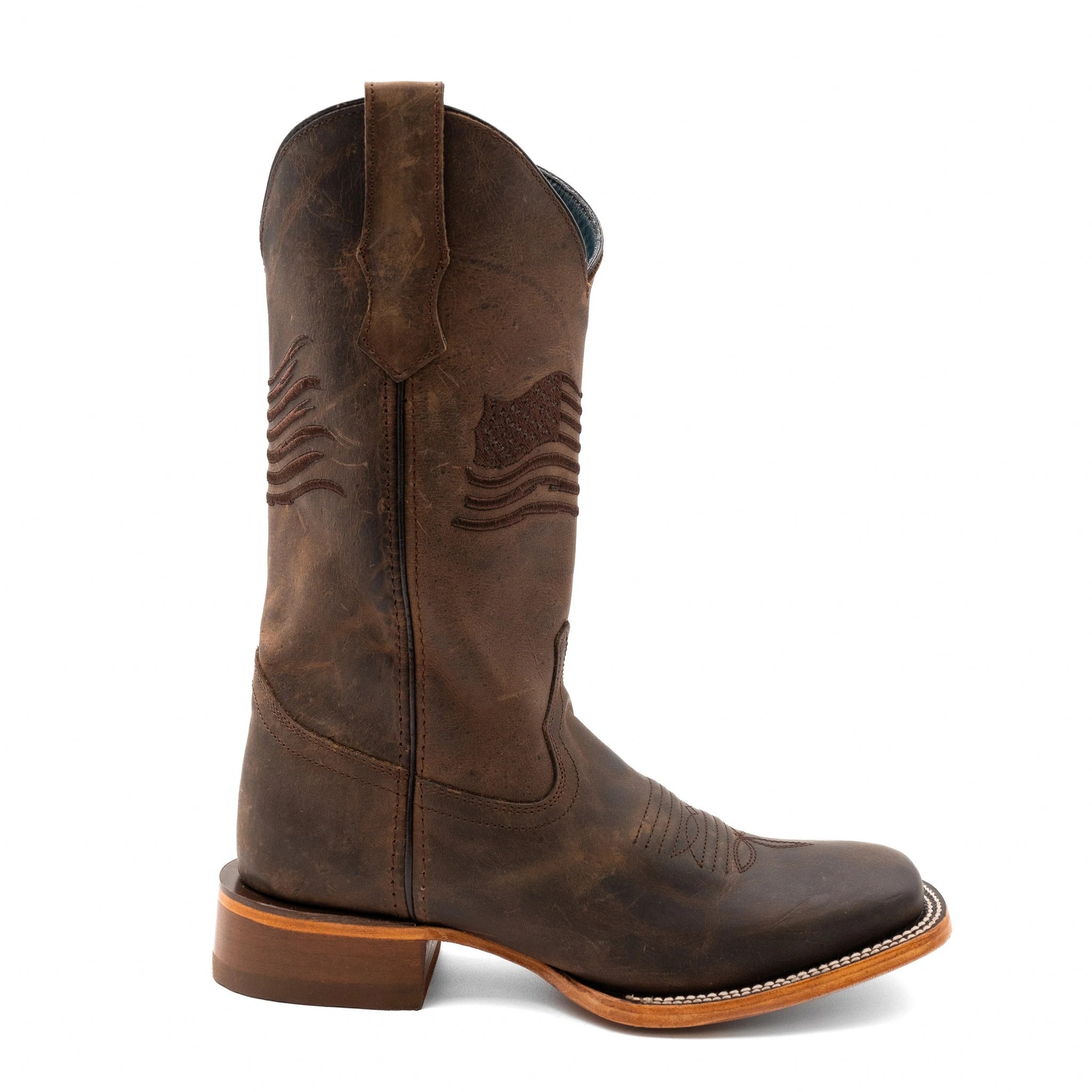 Ferrini Mens Patriot Square Toe Boots